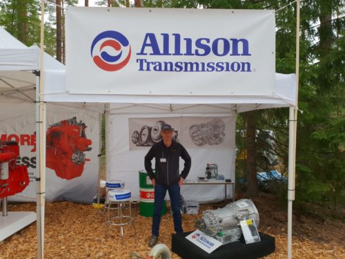 Allison vaihteistot FinnMETKO 2018-messuilla