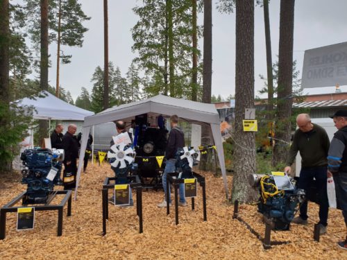 Kubota moottorit FinnMETKO 2018-messuilla