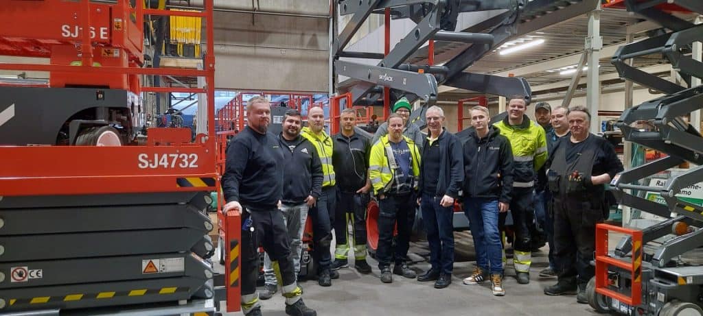 Machineryn Skyjack-henkilönostinkoulutus 141222