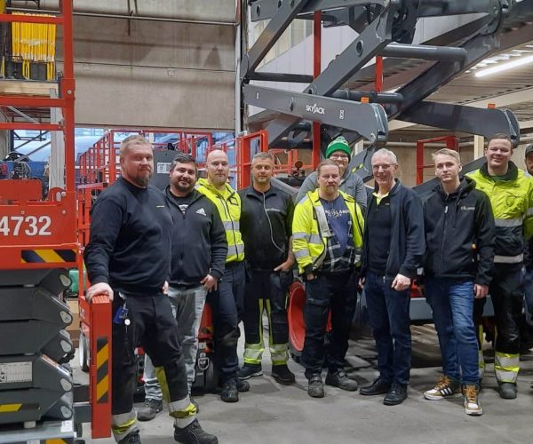 Machineryn Skyjack-henkilönostinkoulutus 141222