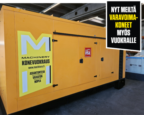 Varavoimakoneiden vuokraus