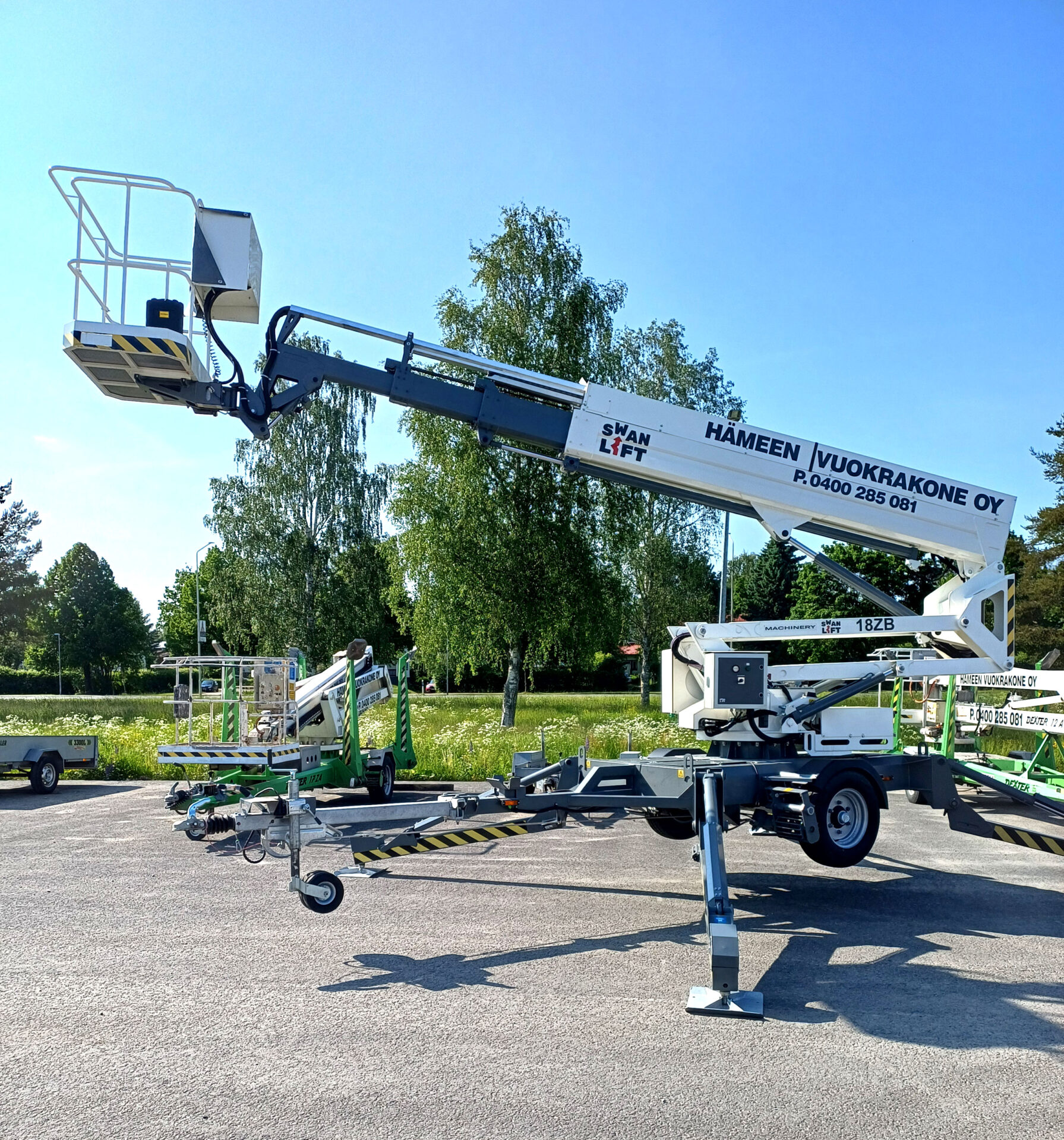 Hämeen Vuokrakone Swanlift
