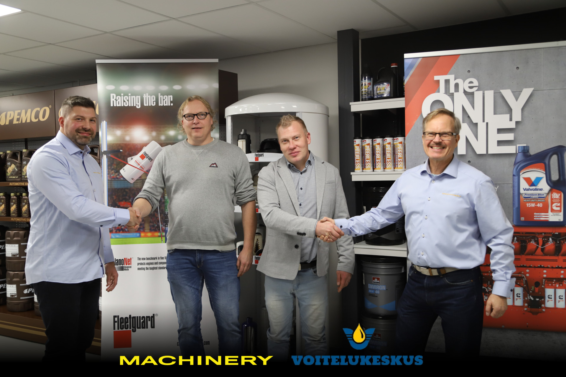 Machinery ja Voitelukeskus yhteistyö
