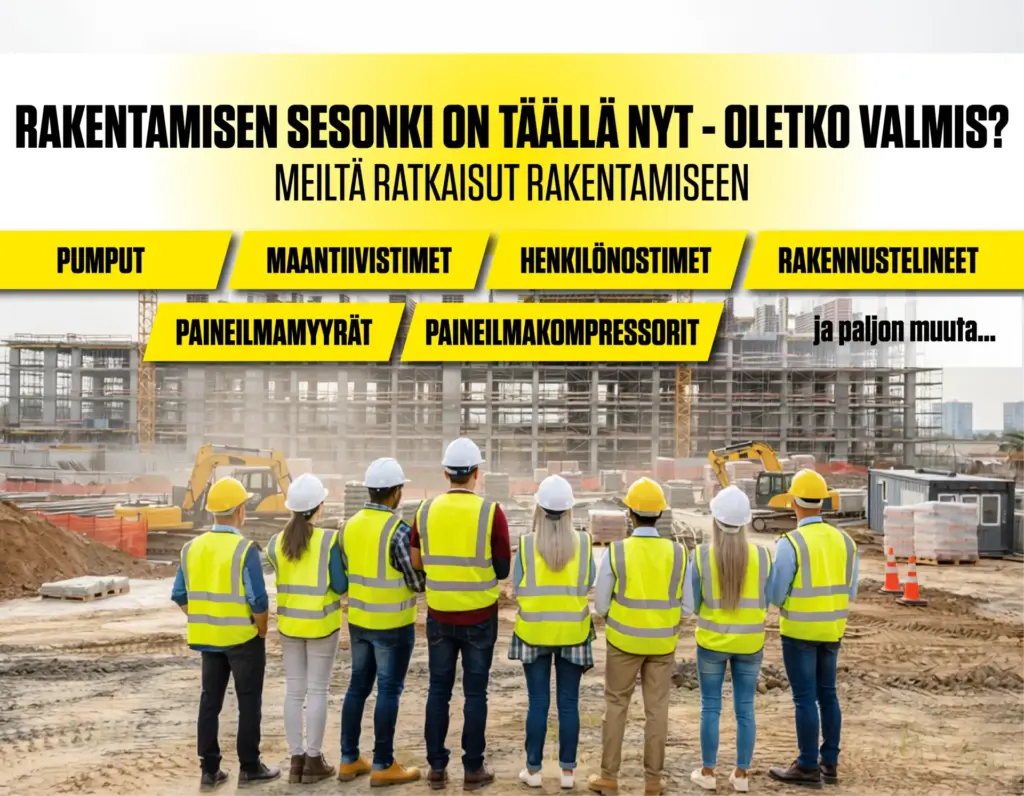 Rakentamisen kesäkausi
