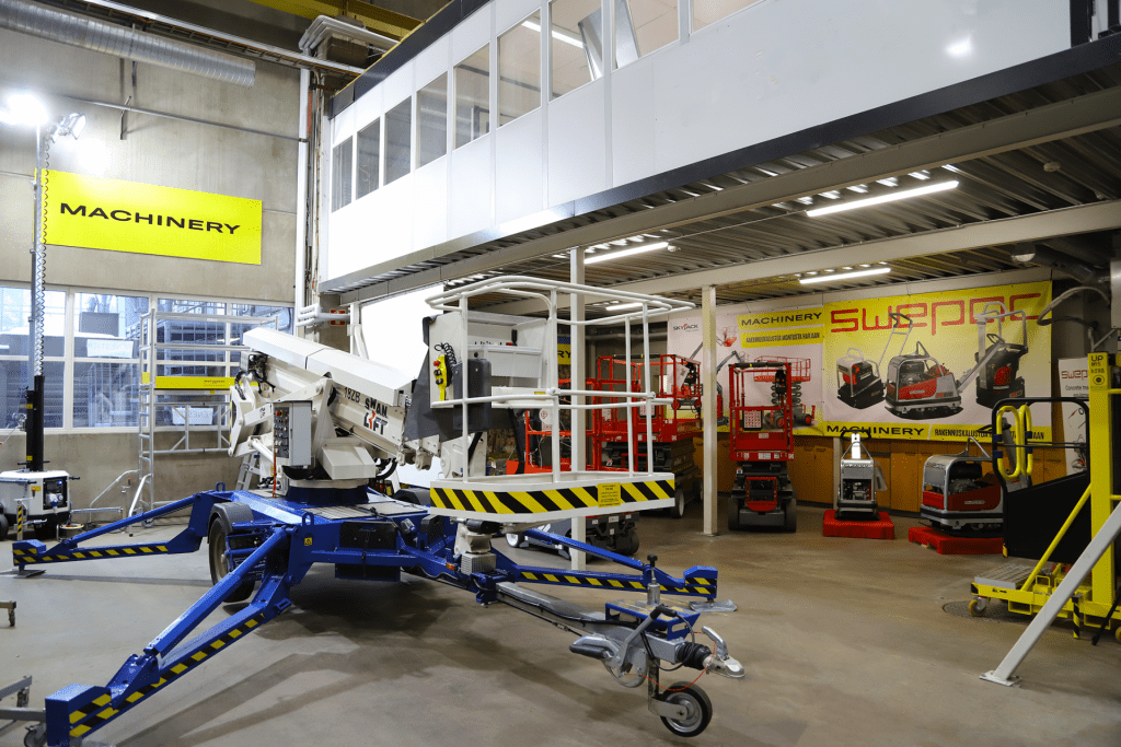 Machinery rakentaminen näyttelytilat