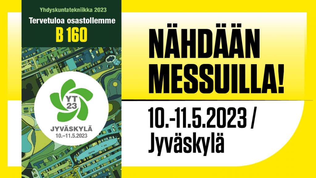 Machinery yhdyskuntatekniikan näyttely